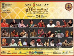 SPIC MACAY’s9th International Convention to be hosted by IIT Madras from May 20to May 26, 2024