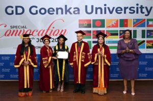 GD Goenka University Honours International Students in Special Convocation…