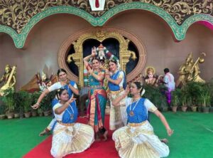 Bharatnatyam Exponent Apeksha Niranjan performed  ‘Naadniranjanam’ at Tirumal Tirupati Devastanam  