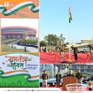 India Trade Promotion Organisation (ITPO) Celebrates 76th Republic Day with Grandeur